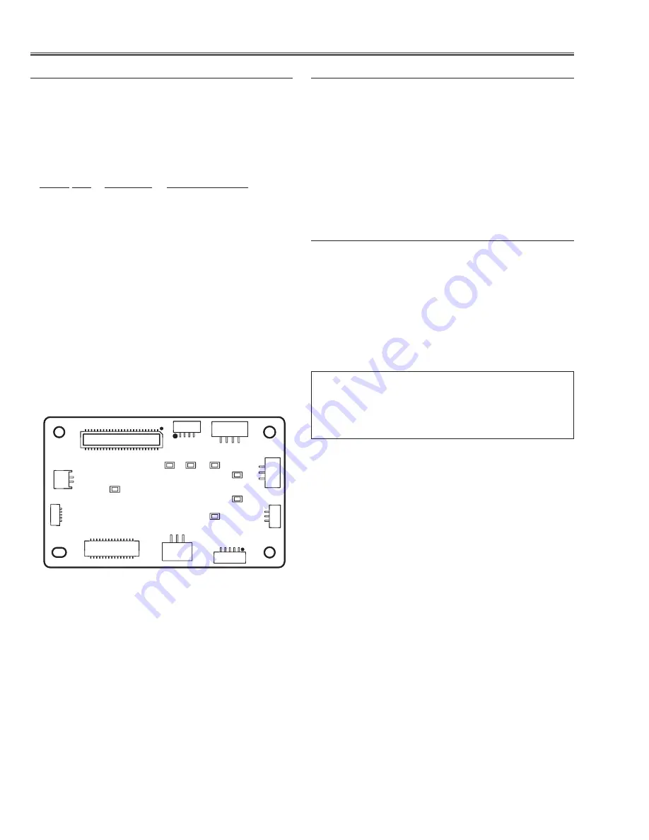 Sanyo PDG-DXL2000 - 2000 Lumens Service Manual Download Page 24