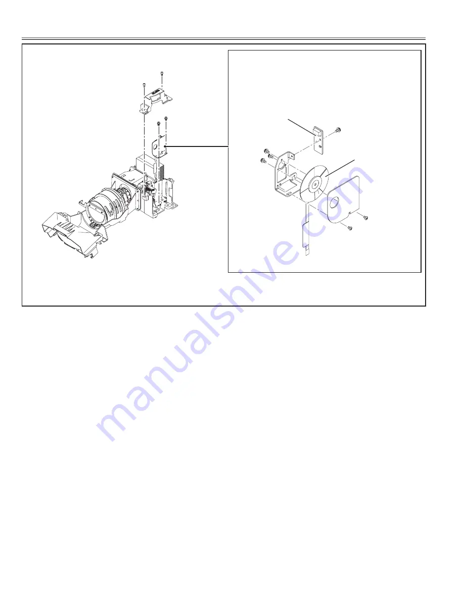 Sanyo PDG-DXL2000 - 2000 Lumens Service Manual Download Page 52