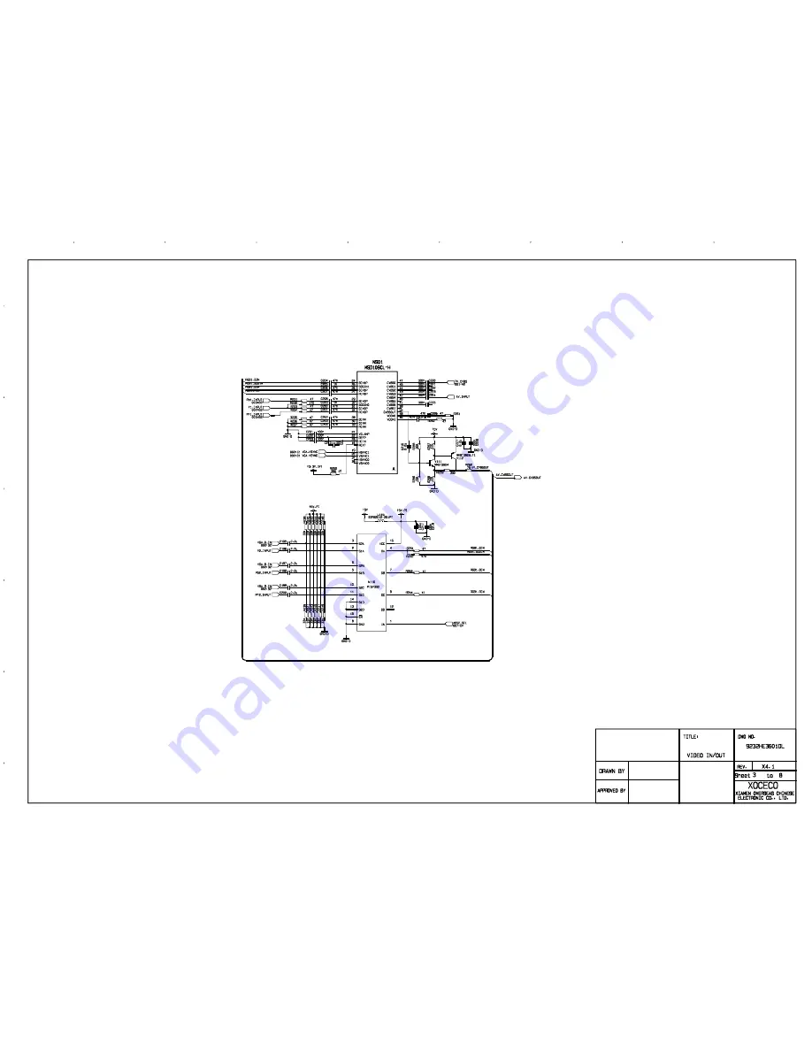 Sanyo PDP-32XS8DA Service Manual Download Page 28