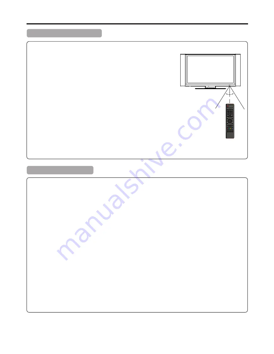 Sanyo PDP-42XR8DA Instruction Manual Download Page 6