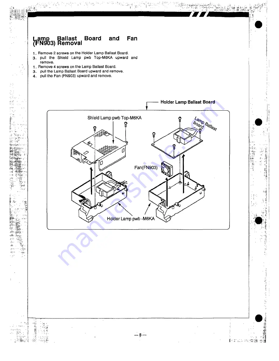 Sanyo PLC-8800E Скачать руководство пользователя страница 8