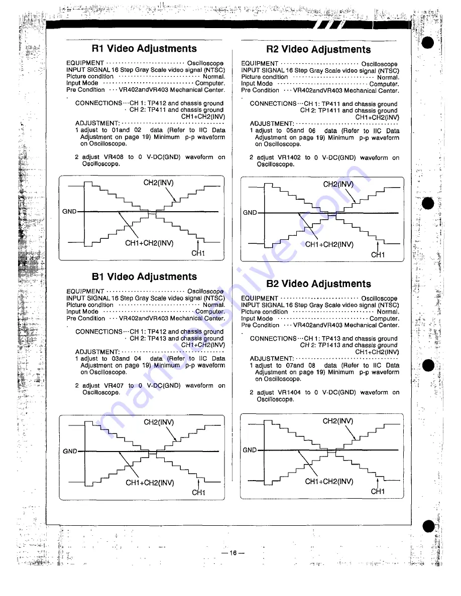 Sanyo PLC-8800E Скачать руководство пользователя страница 16