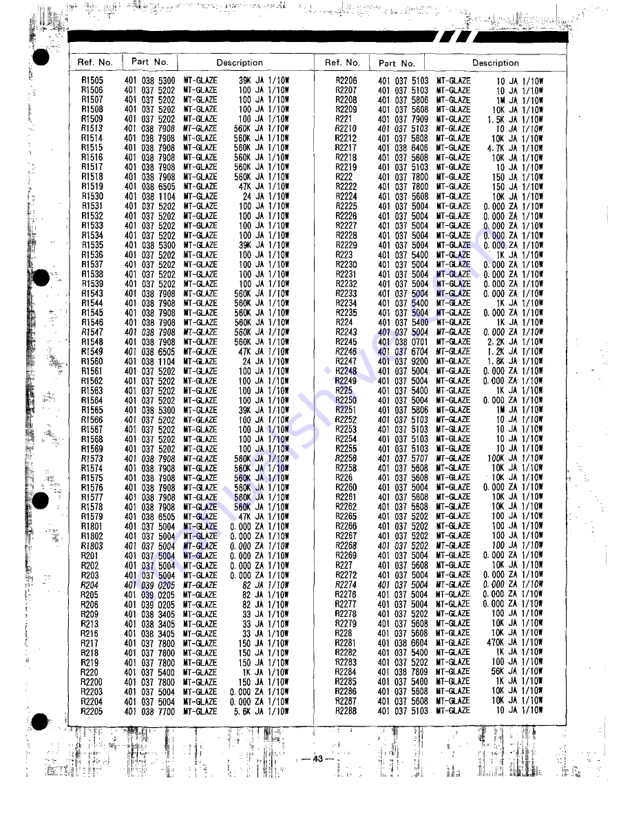 Sanyo PLC-8800E Скачать руководство пользователя страница 43