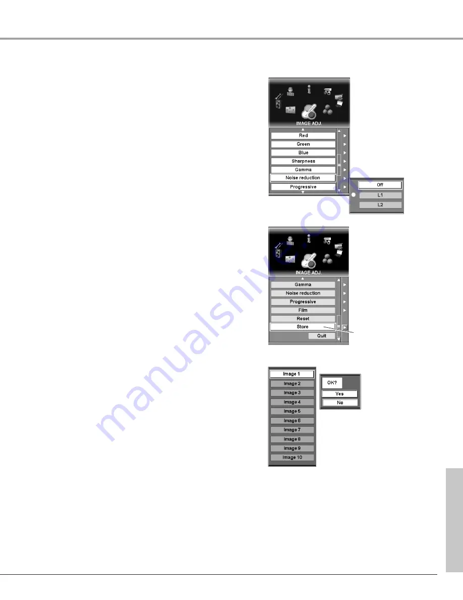 Sanyo PLC-EF60 Owner'S Manual Download Page 47