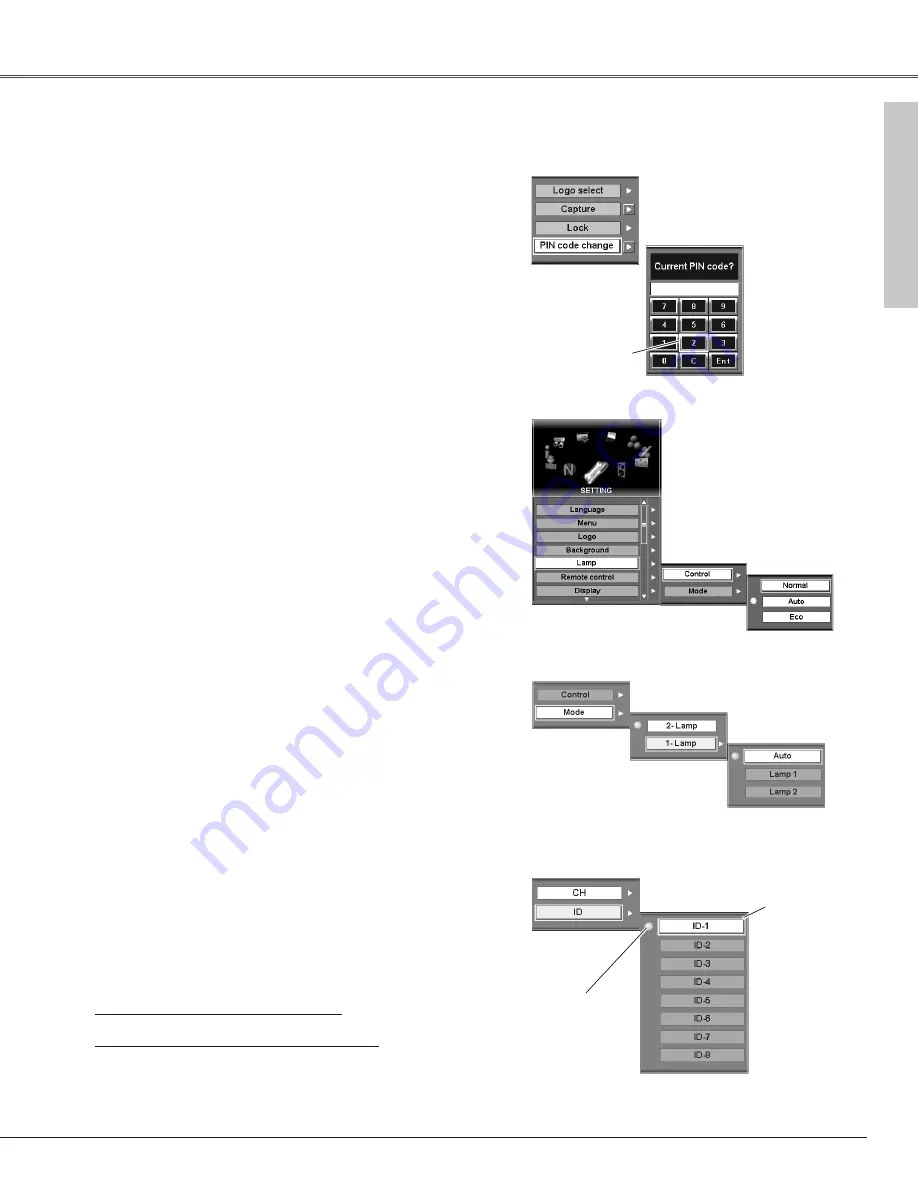 Sanyo PLC-EF60 Owner'S Manual Download Page 53