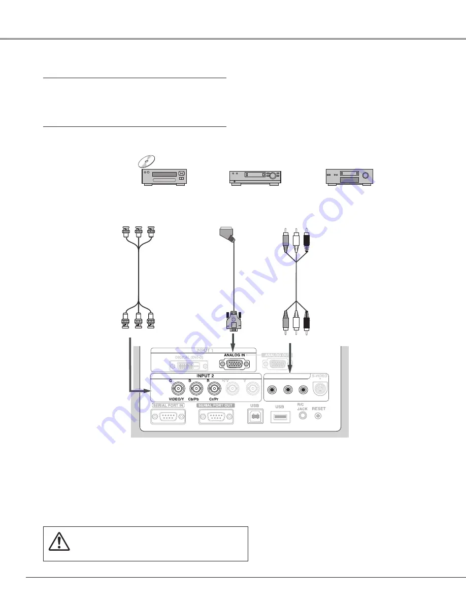 Sanyo PLC-EF60A Скачать руководство пользователя страница 24