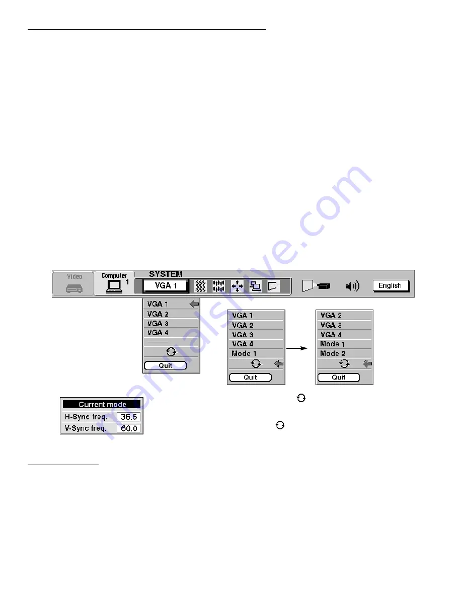 Sanyo PLC-SP20 Owner'S Manual Download Page 34