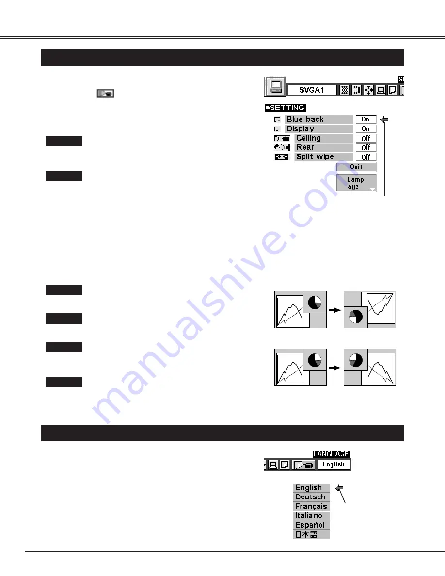 Sanyo PLC-SU22 Owner'S Manual Download Page 40