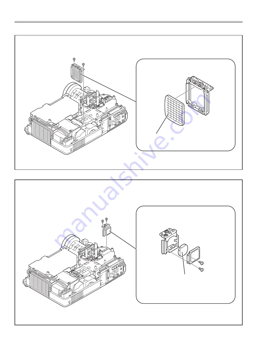 Sanyo PLC-SU50S Service Manual Download Page 84