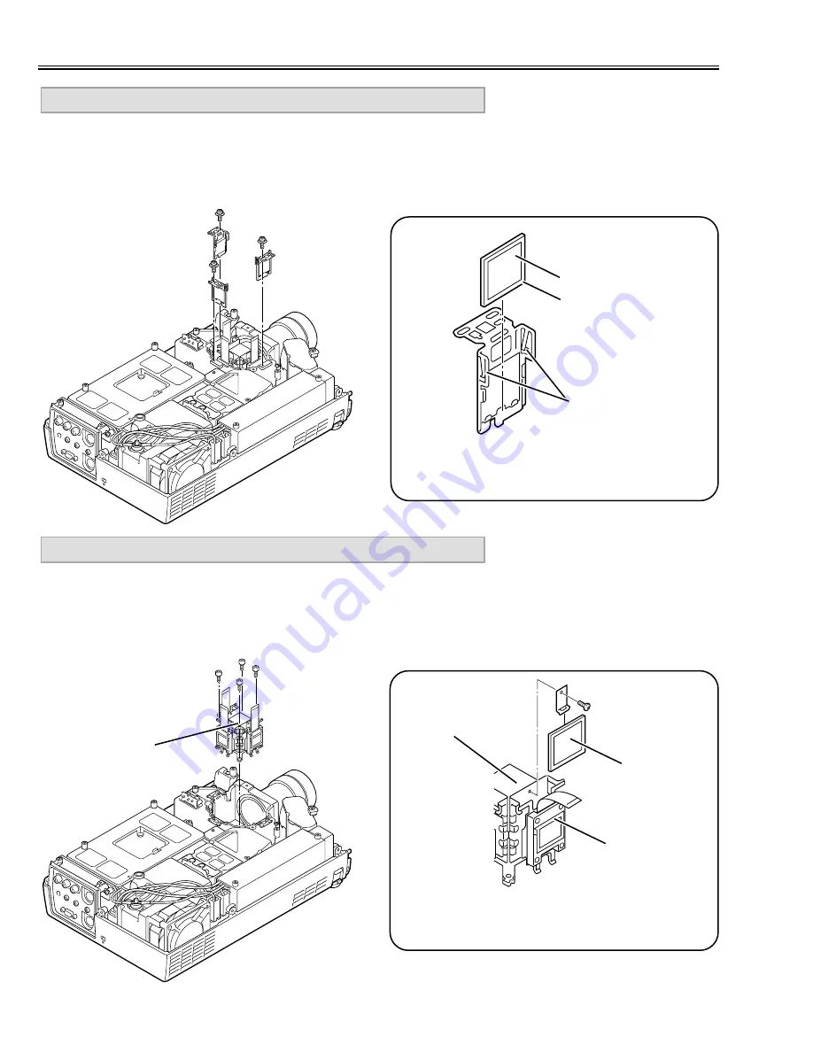 Sanyo PLC-SW10 Service Manual Download Page 17