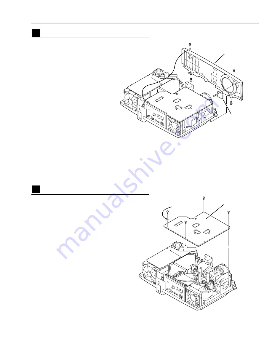 Sanyo plc sw30 - SVGA LCD Projector Service Manual Download Page 9