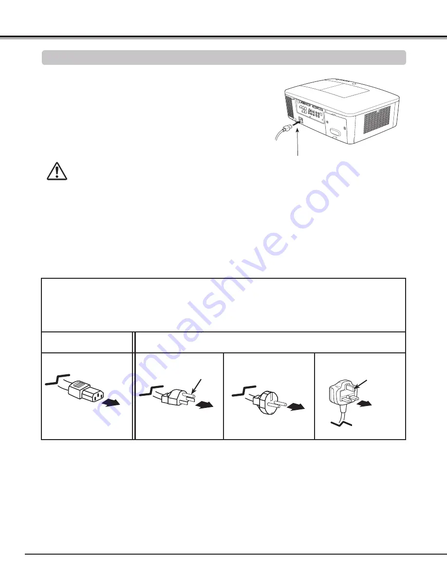 Sanyo PLC WM5500L Скачать руководство пользователя страница 22