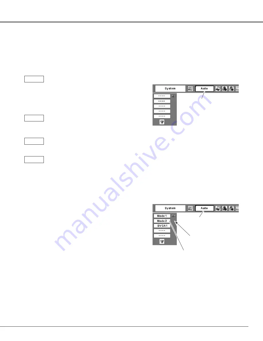 Sanyo PLC WTC500AL Owner'S Manual Download Page 37