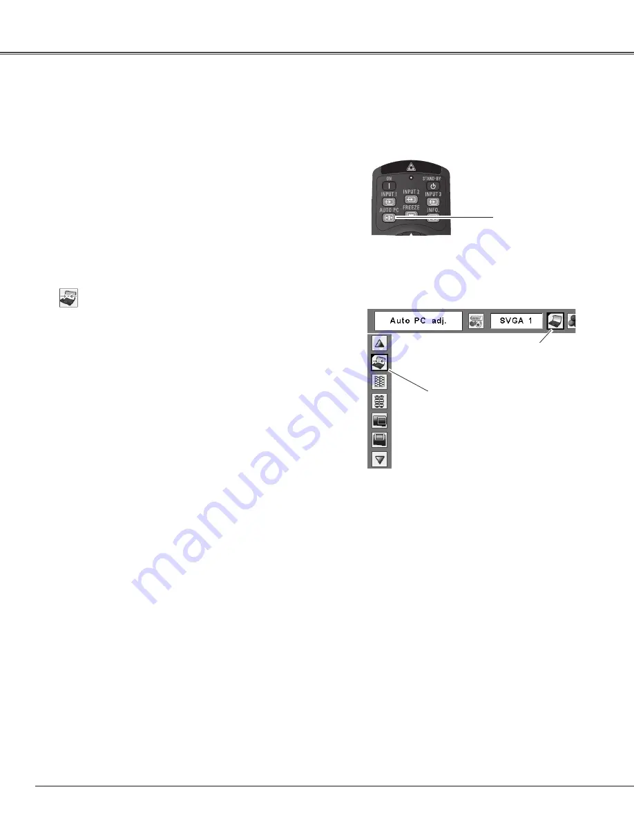 Sanyo PLC WTC500AL Owner'S Manual Download Page 38