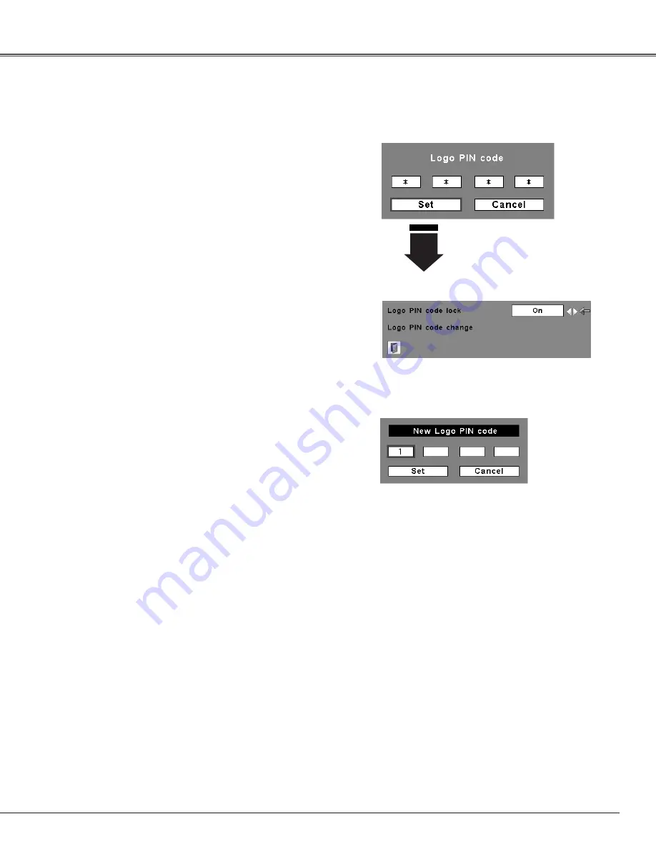 Sanyo PLC WTC500AL Owner'S Manual Download Page 51