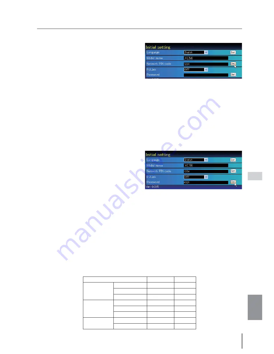 Sanyo PLC-XC56 Owner'S Manual Download Page 105