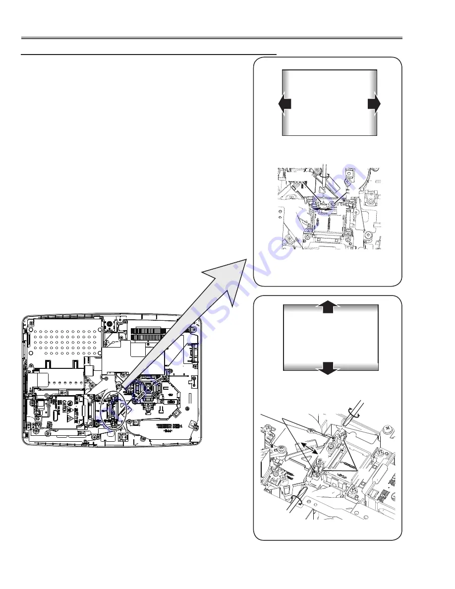 Sanyo PLC-XE33 Service Manual Download Page 26