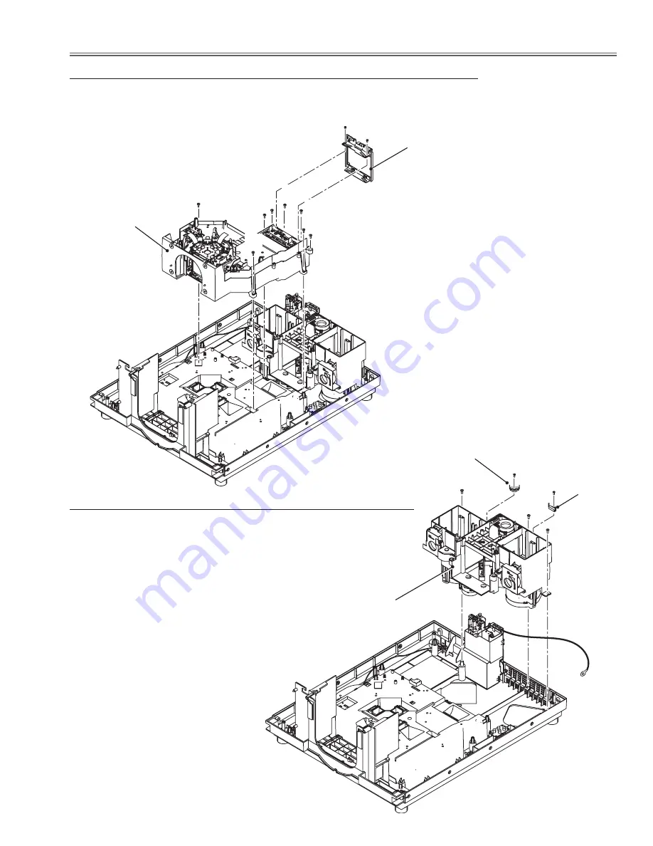 Sanyo PLC-XF1000 Service Manual Download Page 35