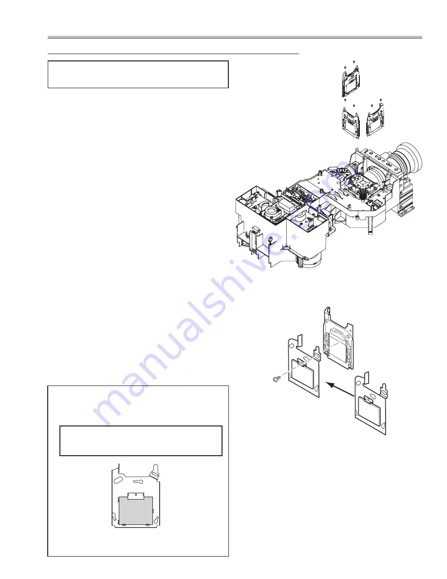 Sanyo PLC-XF1000 Service Manual Download Page 53