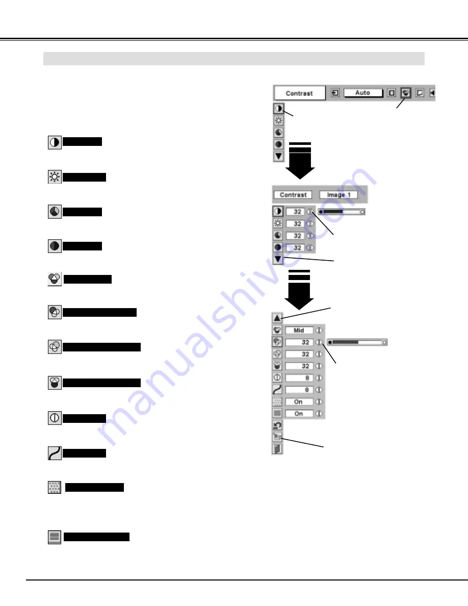 Sanyo PLC-XF45 Скачать руководство пользователя страница 38