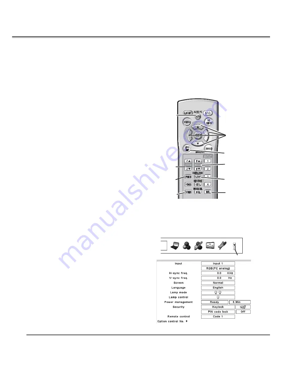 Sanyo PLC-XF47 Owner'S Manual Download Page 28