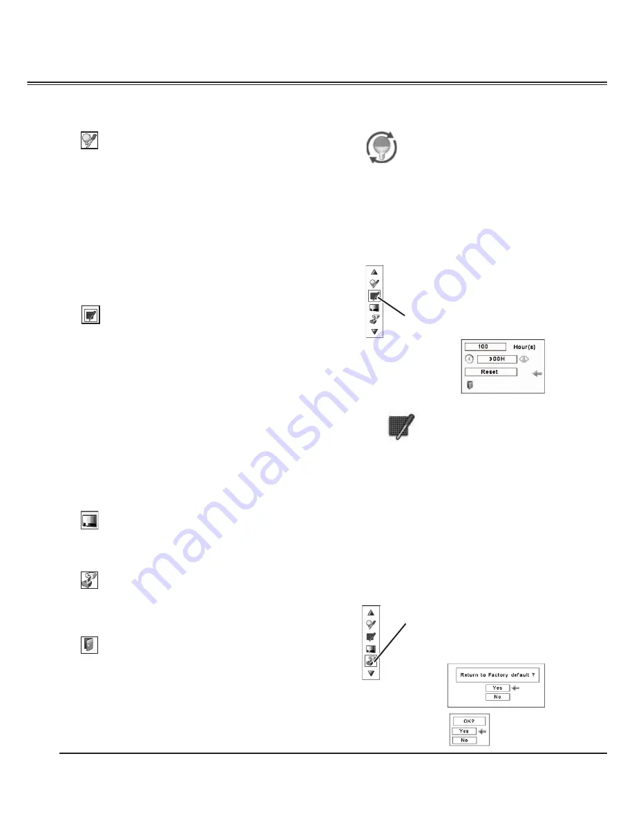 Sanyo PLC-XF47 Owner'S Manual Download Page 54