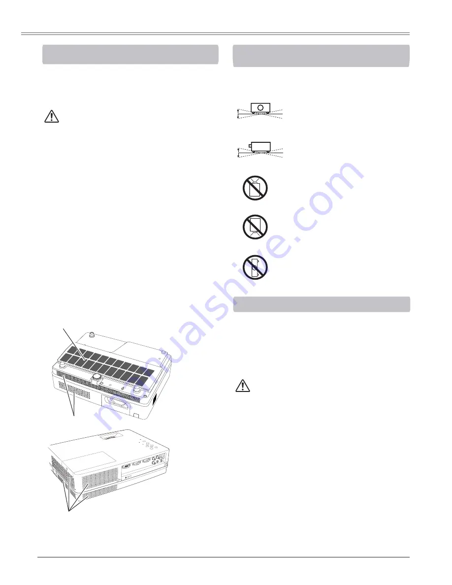 Sanyo PLC-XK2200 Скачать руководство пользователя страница 6