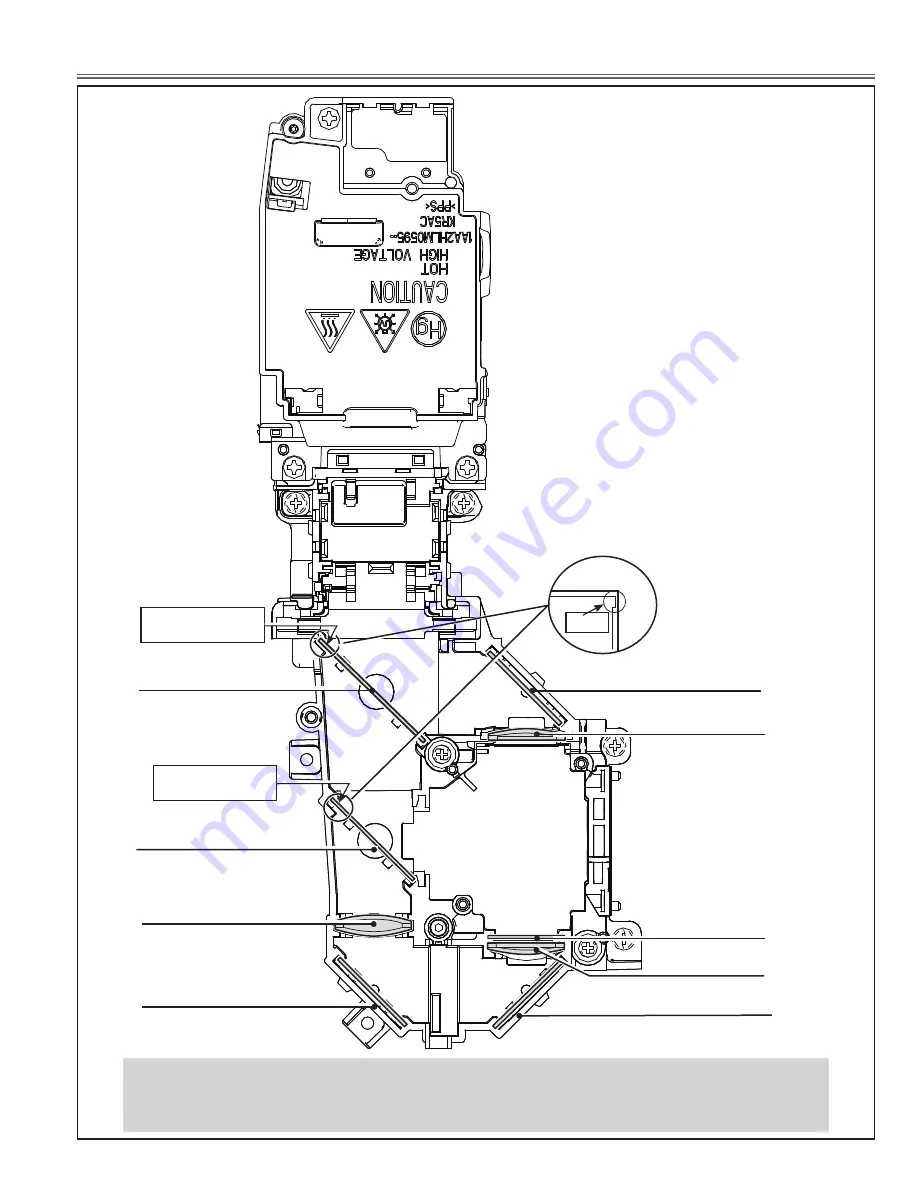 Sanyo PLC-XK3010 Service Manual Download Page 75