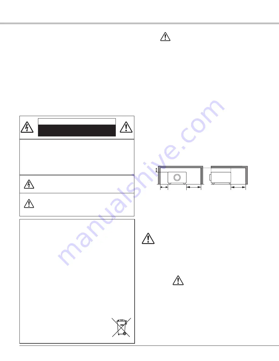 Sanyo PLC-XR301 - XGA Projector With 3000 Lumens Скачать руководство пользователя страница 4