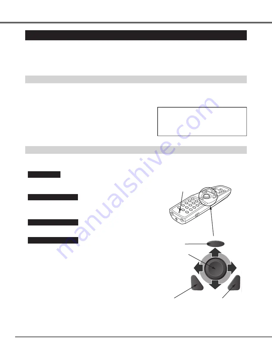 Sanyo PLC-XT11 Owner'S Manual Download Page 40