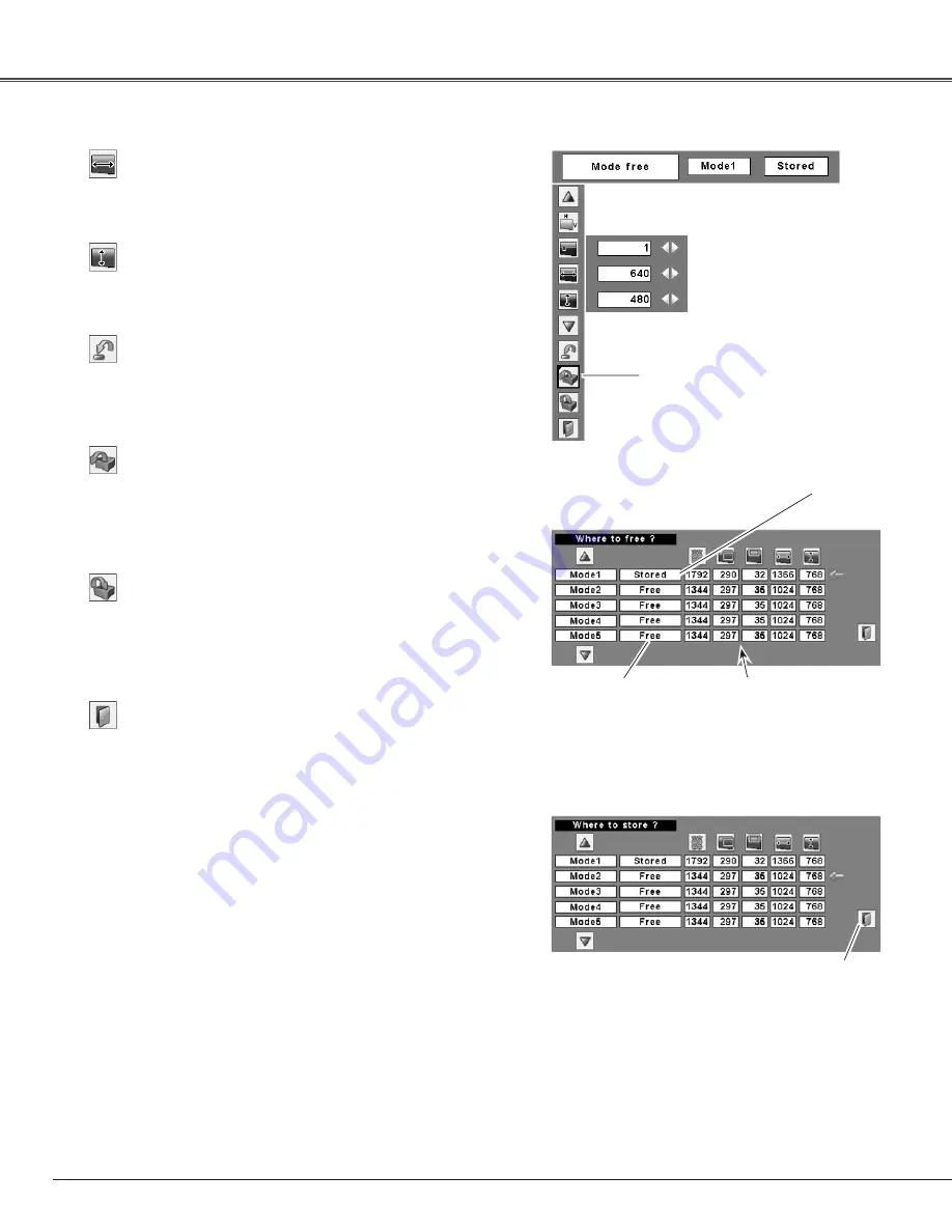 Sanyo PLC-XT35 Owner'S Manual Download Page 40