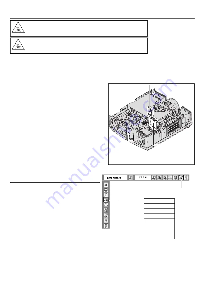 Sanyo PLC-XTC50AL Service Manual Download Page 46