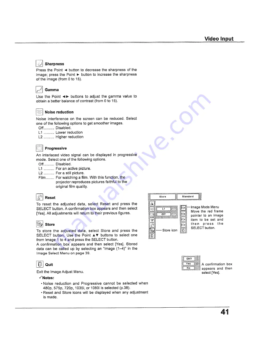 Sanyo PLC-XU105 Owner'S Manual Download Page 41