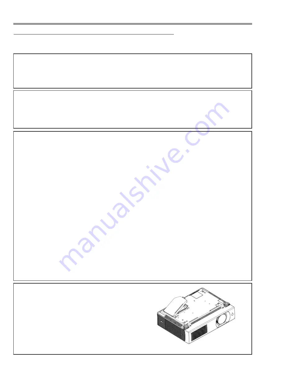 Sanyo PLC-XU115 Service Manual Download Page 58