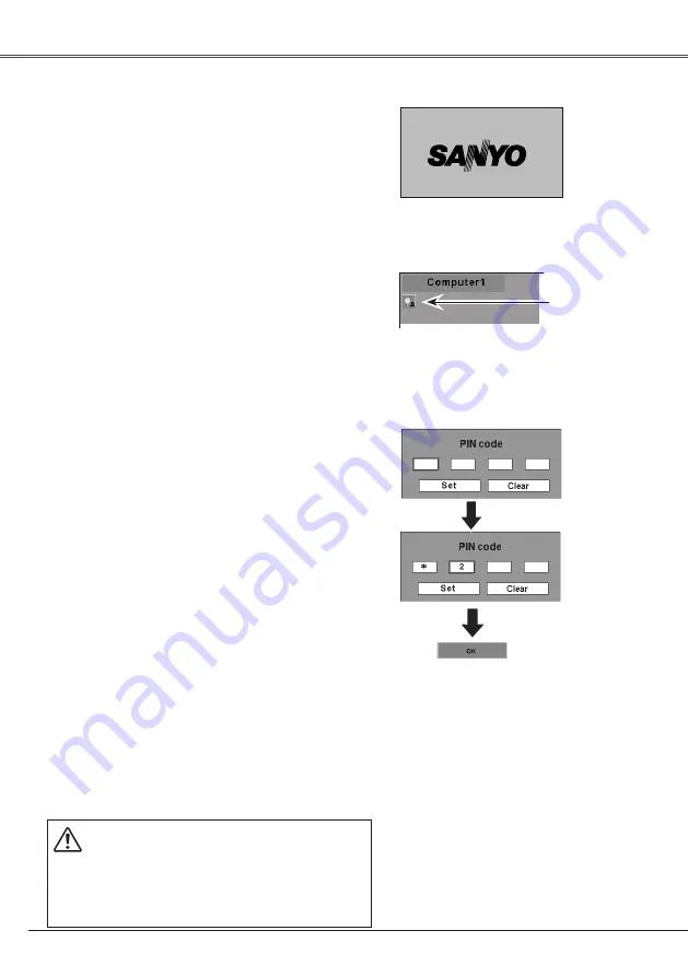 Sanyo PLC-XU74 Скачать руководство пользователя страница 18