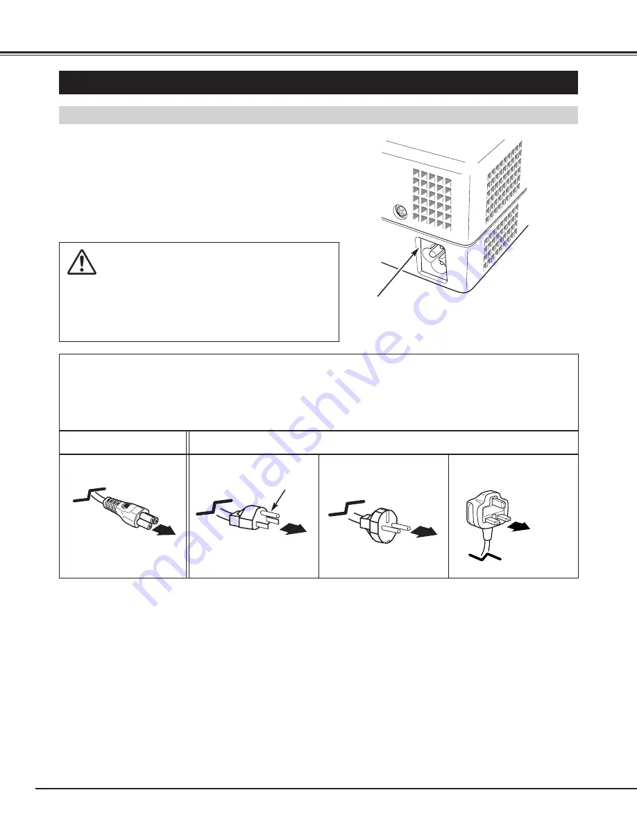 Sanyo PLC-XW20A Owner'S Manual Download Page 8