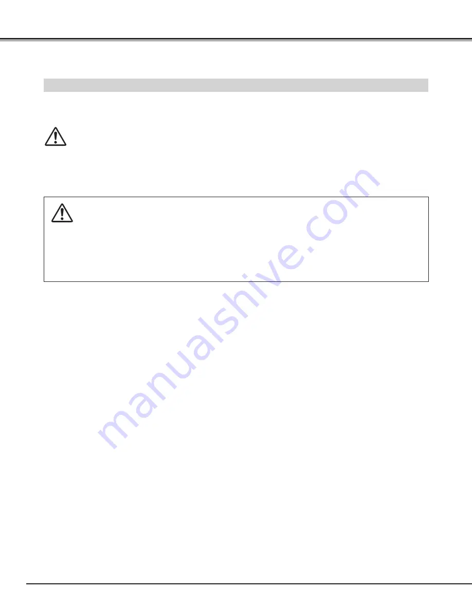 Sanyo PLC-XW20A Owner'S Manual Download Page 10