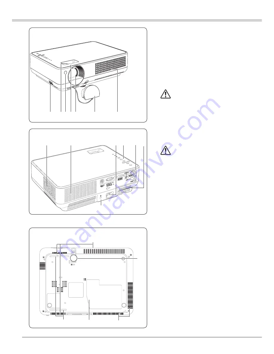 Sanyo PLC-XW57 Owner'S Manual Download Page 8