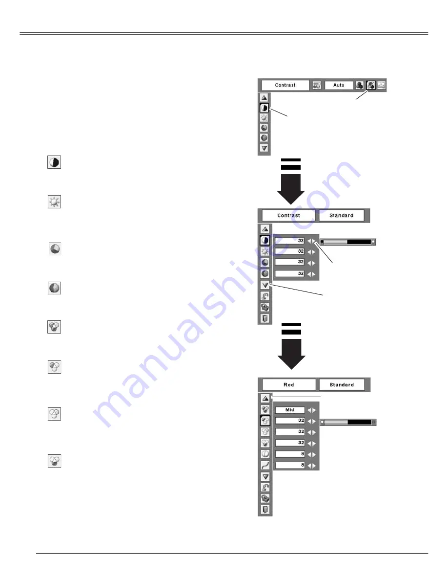 Sanyo PLC-XW57 Owner'S Manual Download Page 38