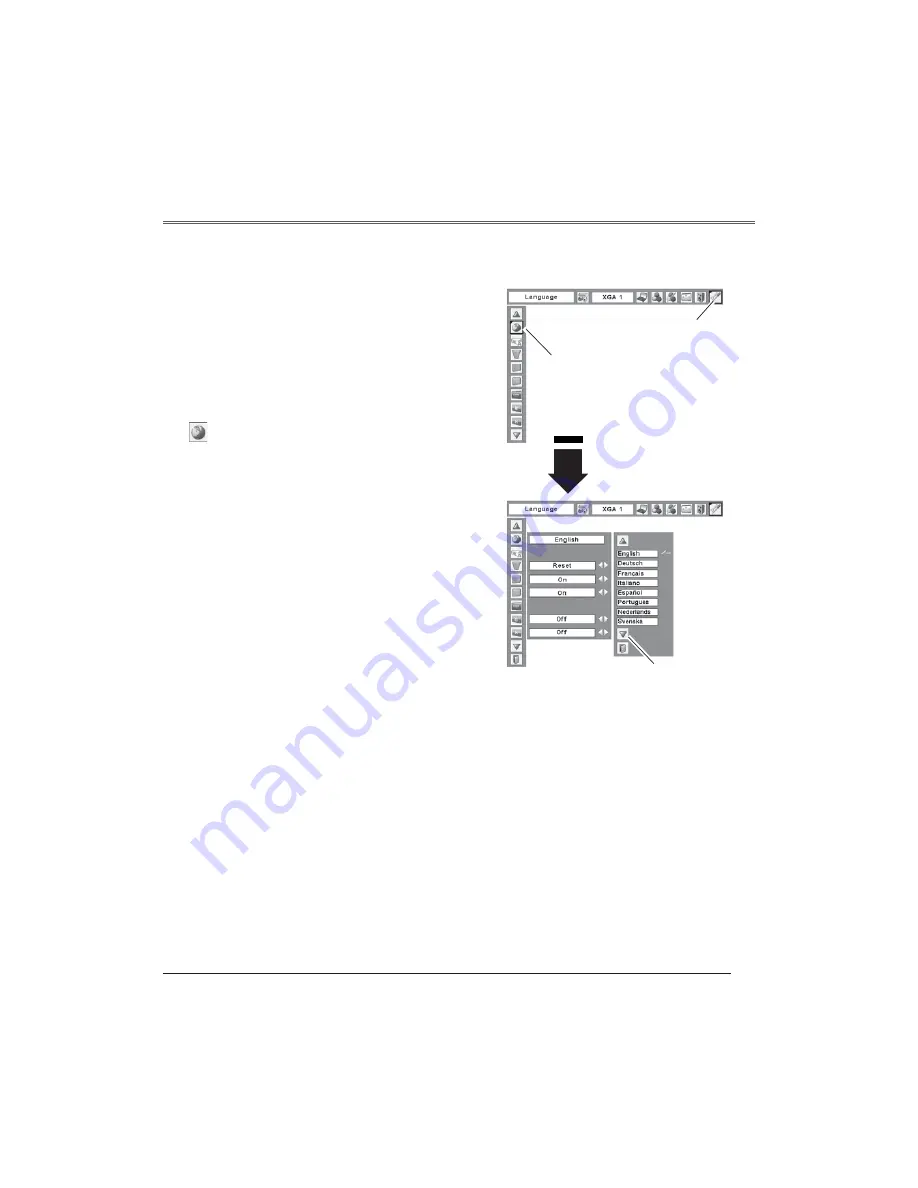 Sanyo PLC-XW60 Owner'S Manual Download Page 45