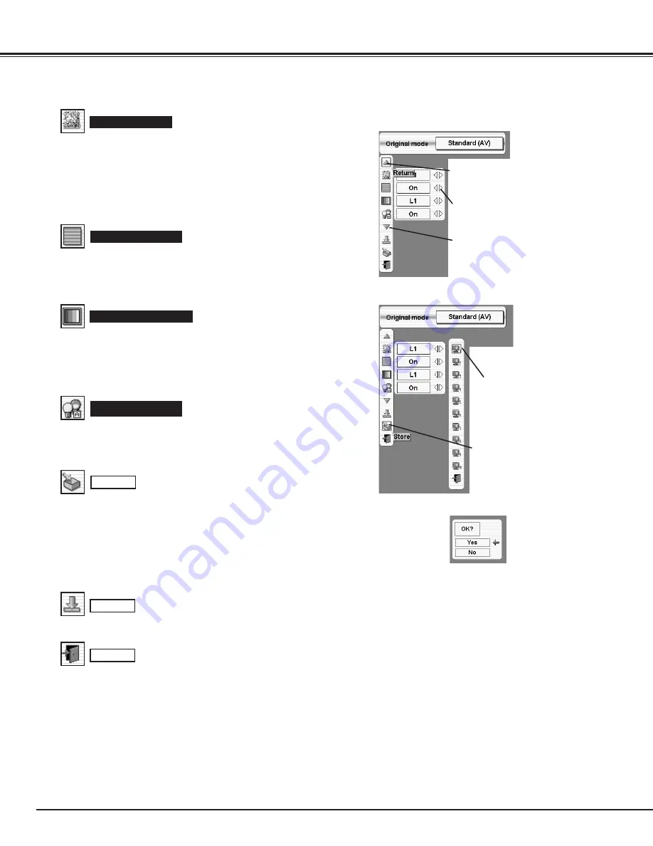 Sanyo PLV-HD100 Owner'S Manual Download Page 34