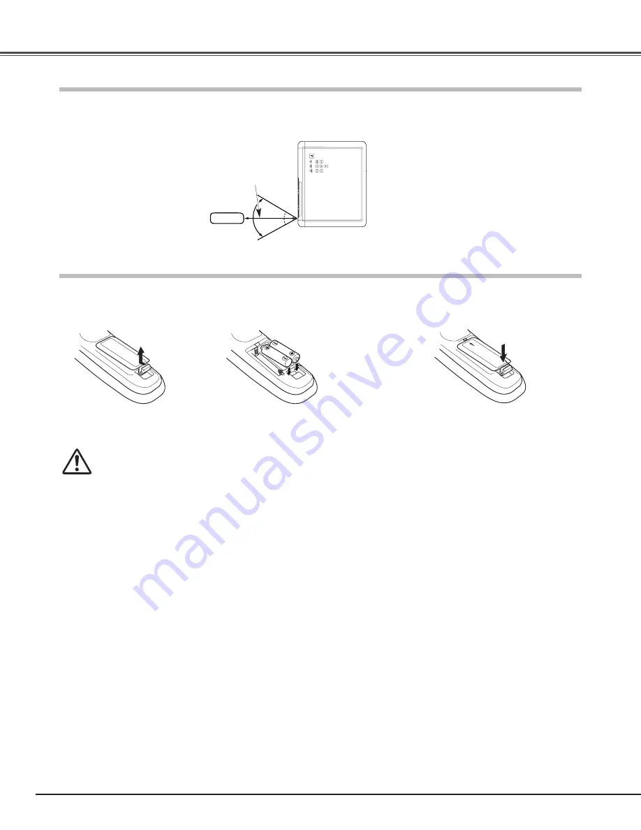 Sanyo PLV Z4 - LCD Projector - HD 720p Owner'S Manual Download Page 12