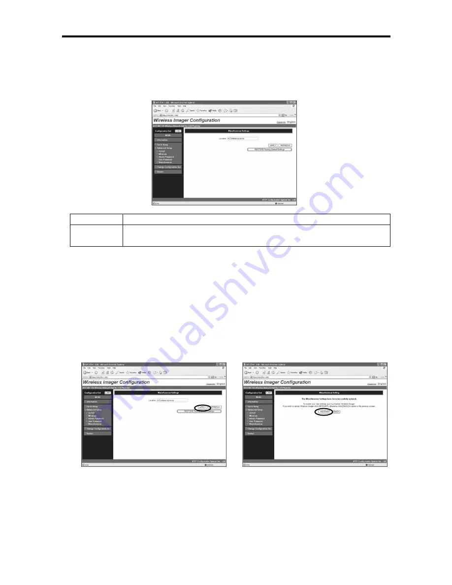 Sanyo POA-WL11 Operation Manual Download Page 108