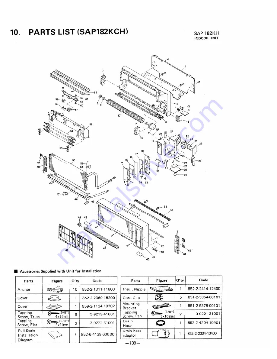 Sanyo SAP121C Service Manual Download Page 142