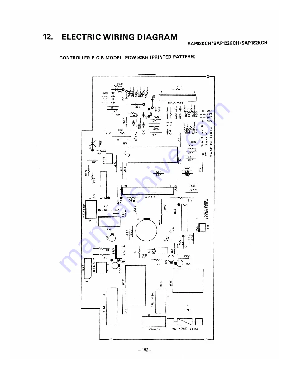 Sanyo SAP121C Service Manual Download Page 155