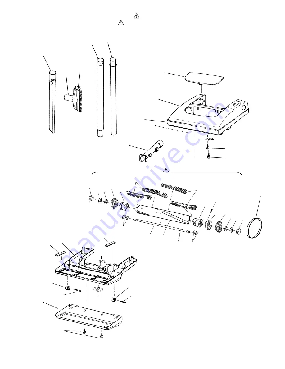 Sanyo SC-A127C - Upright Commerical Vacuum Cleaner Скачать руководство пользователя страница 4