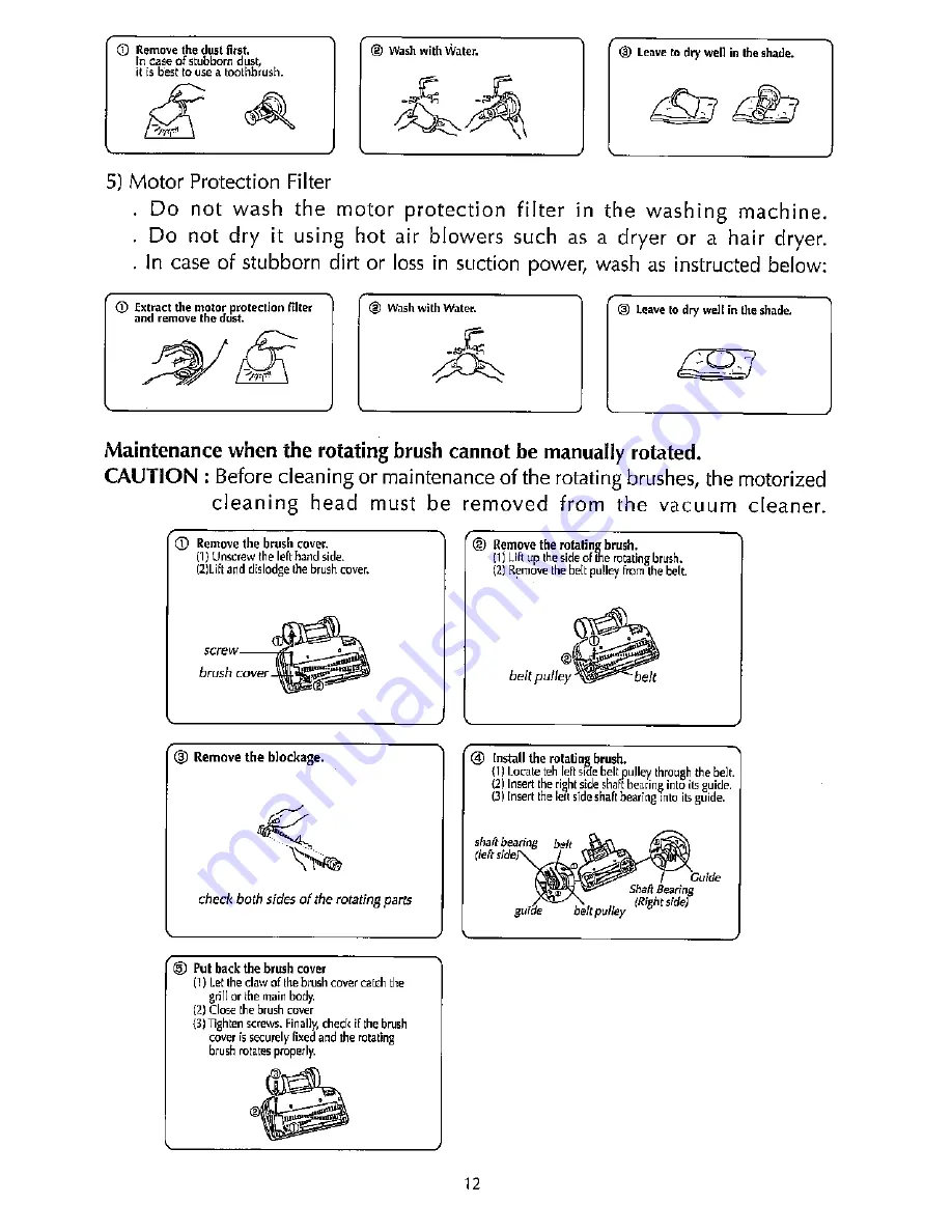 Sanyo SC-R166 Instruction Manual Download Page 12