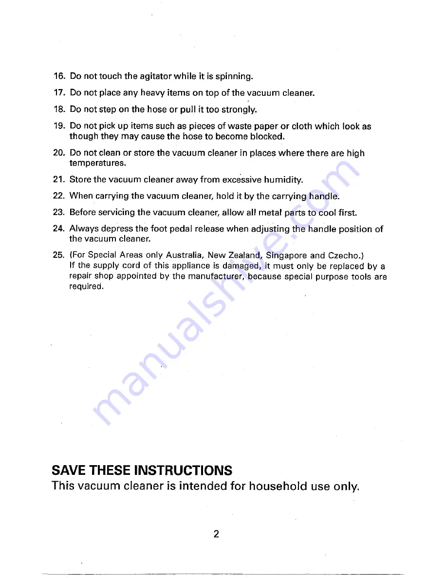 Sanyo SC-U11 MA Instruction Manual Download Page 3