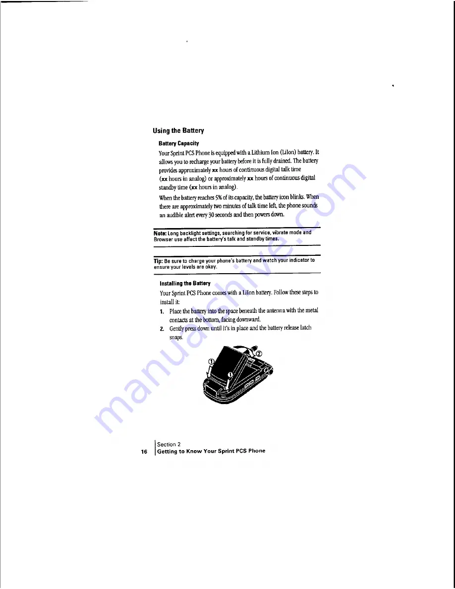 Sanyo SCP-5150 User Manual Download Page 25