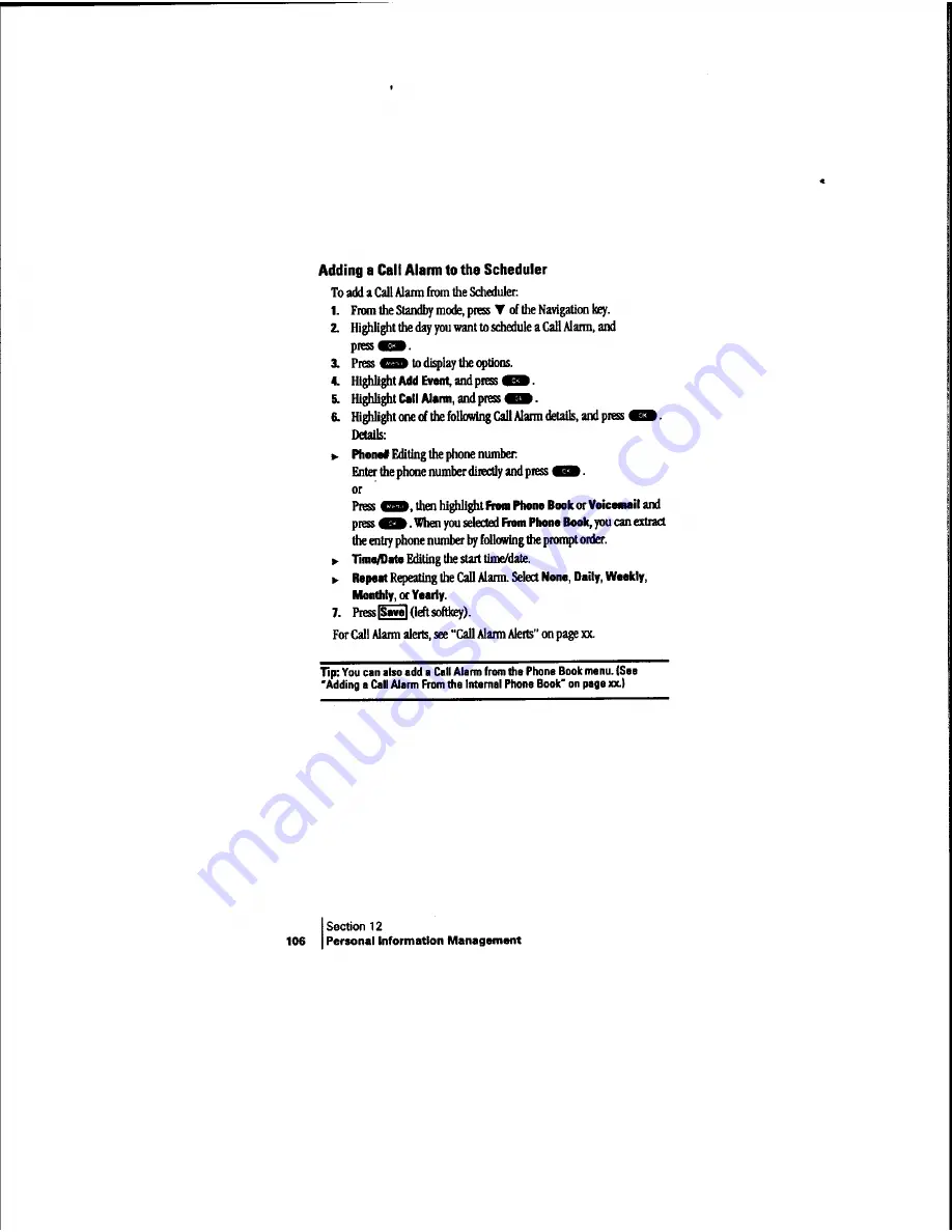 Sanyo SCP-5150 User Manual Download Page 115